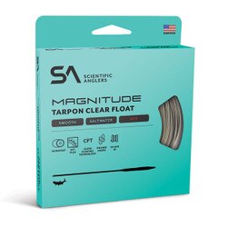 Scientific Anglers Magnitude Smooth Tarpon Full Clear Floating Fly Line in Clear